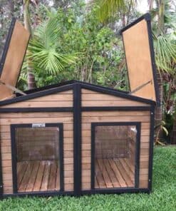 Large Solid Wood Dog Houses
