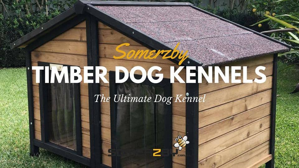 timber dog kennels