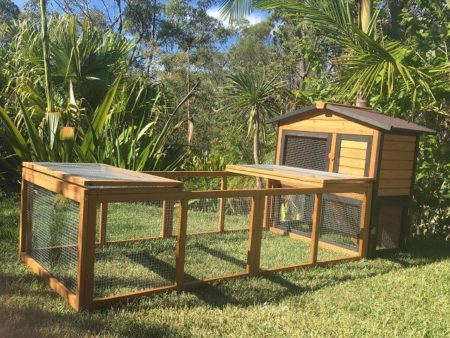 Rabbit Hutches, Cages, Banks and Runs for Sale