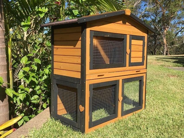 outdoor rabbit hutch for sale
