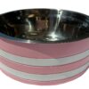 Pink Stripe Bowl