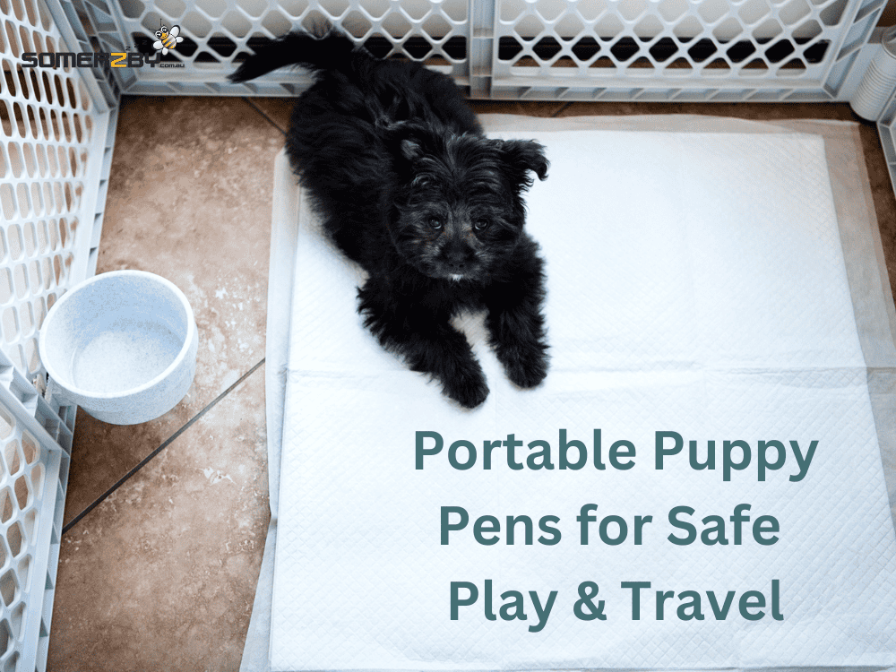 Portable Puppy Pens for Safe Play & Travel